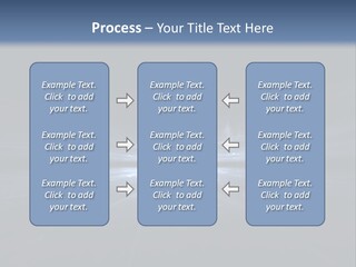 A Black And Blue Background With A White Light PowerPoint Template
