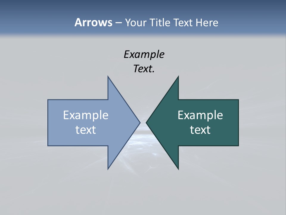 A Black And Blue Background With A White Light PowerPoint Template