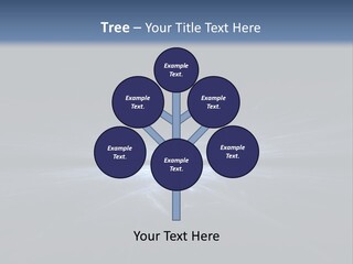 A Black And Blue Background With A White Light PowerPoint Template