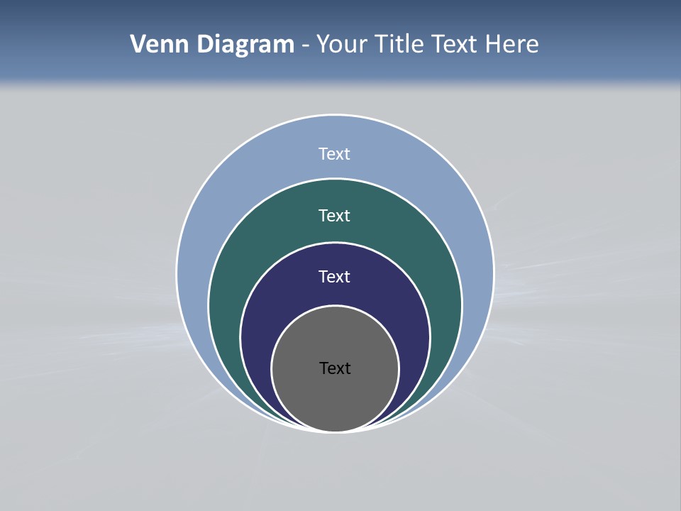 A Black And Blue Background With A White Light PowerPoint Template