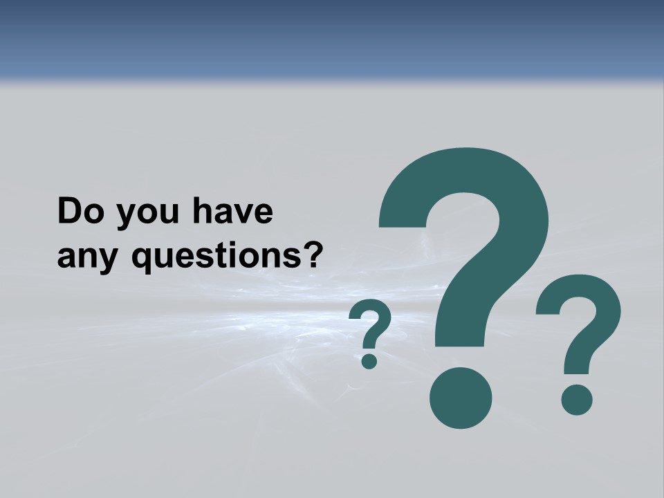 A Black And Blue Background With A White Light PowerPoint Template