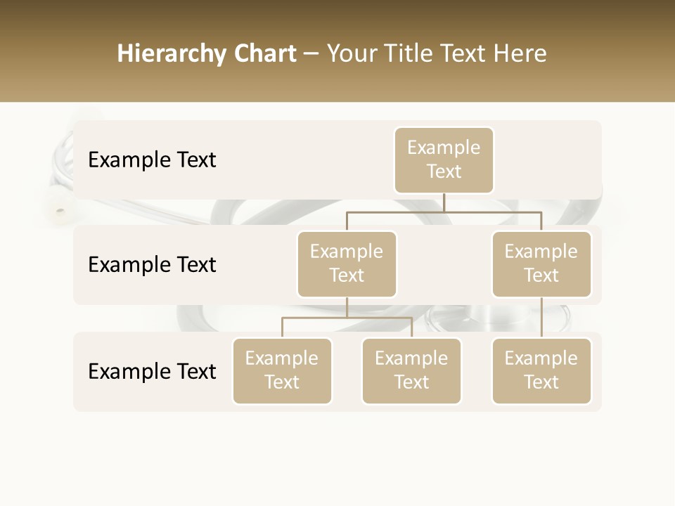 A Medical Powerpoint Presentation With A Stethoscope PowerPoint Template