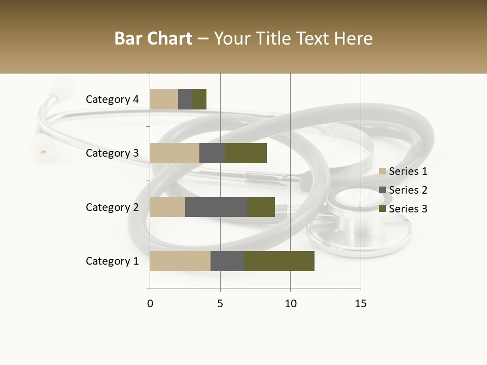 A Medical Powerpoint Presentation With A Stethoscope PowerPoint Template