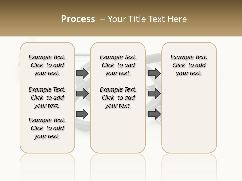 A Medical Powerpoint Presentation With A Stethoscope PowerPoint Template