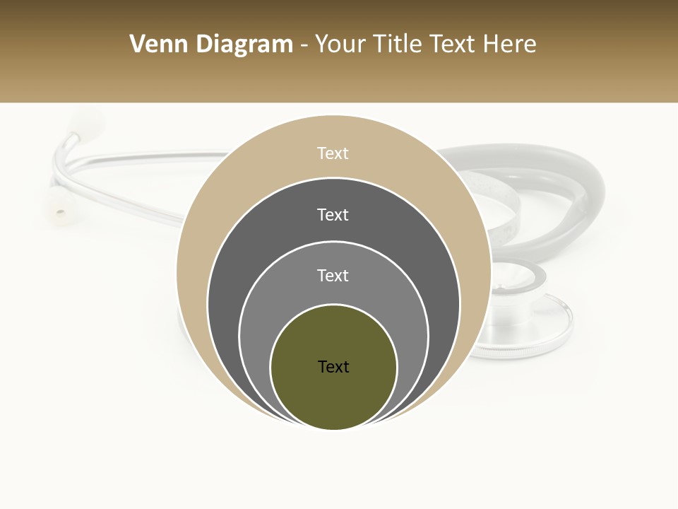 A Medical Powerpoint Presentation With A Stethoscope PowerPoint Template