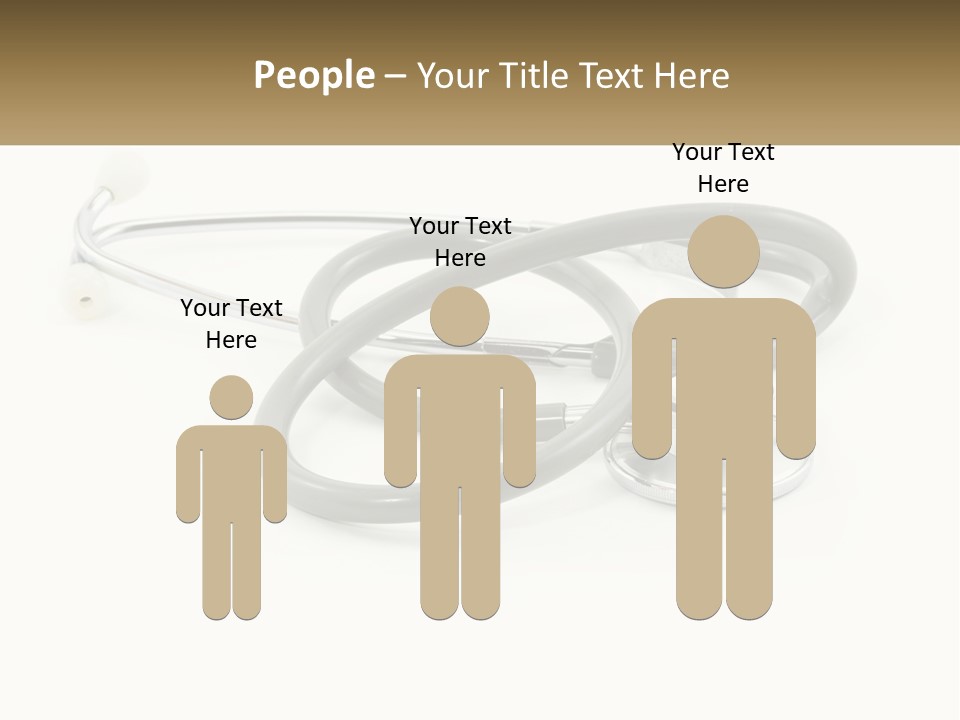 A Medical Powerpoint Presentation With A Stethoscope PowerPoint Template