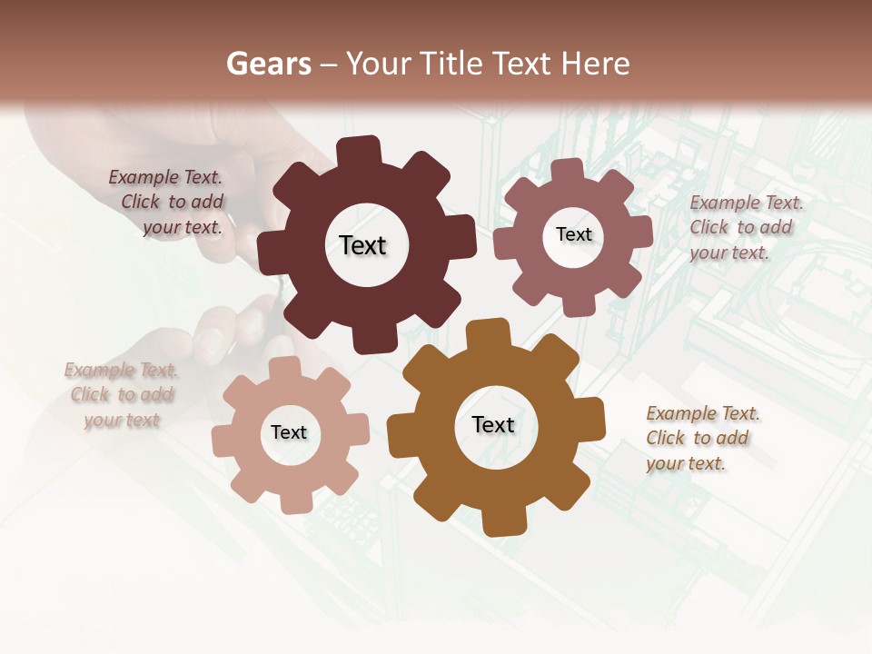 A Person Writing On A Piece Of Paper With A Pen PowerPoint Template