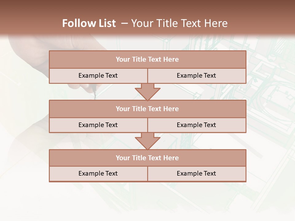 A Person Writing On A Piece Of Paper With A Pen PowerPoint Template