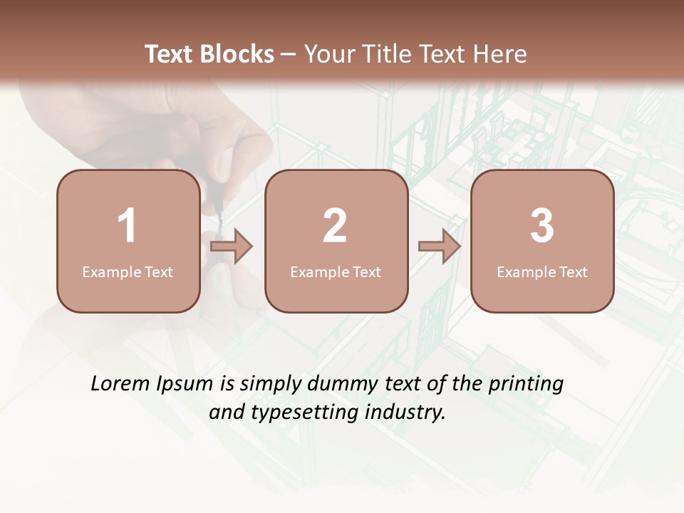A Person Writing On A Piece Of Paper With A Pen PowerPoint Template
