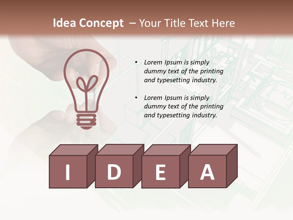 A Person Writing On A Piece Of Paper With A Pen PowerPoint Template