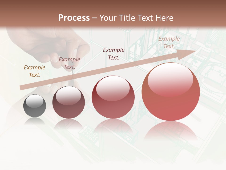 A Person Writing On A Piece Of Paper With A Pen PowerPoint Template