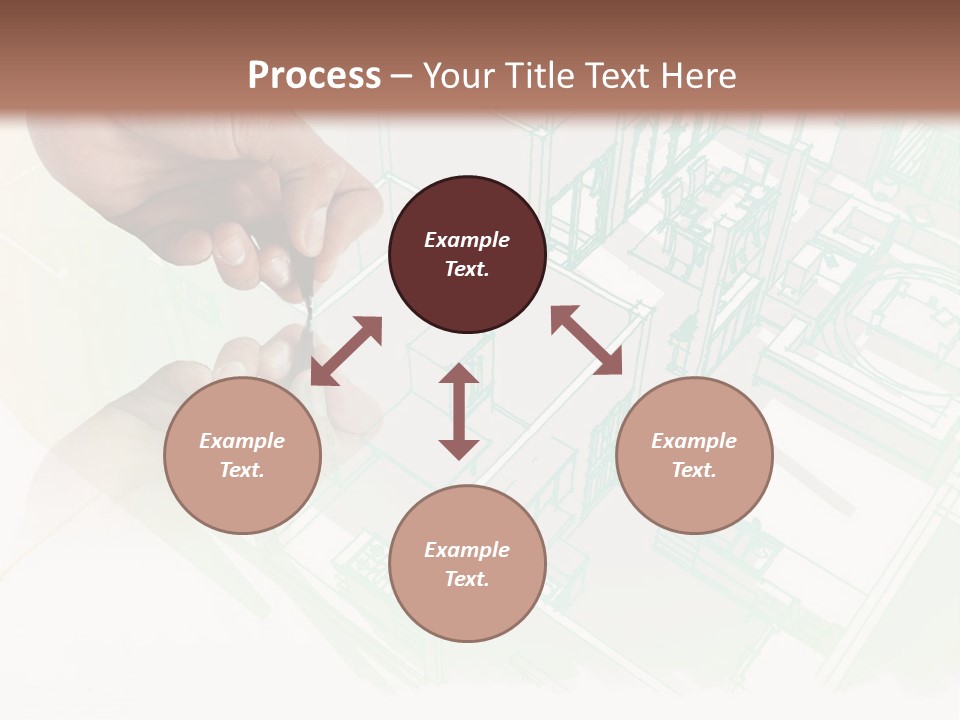 A Person Writing On A Piece Of Paper With A Pen PowerPoint Template