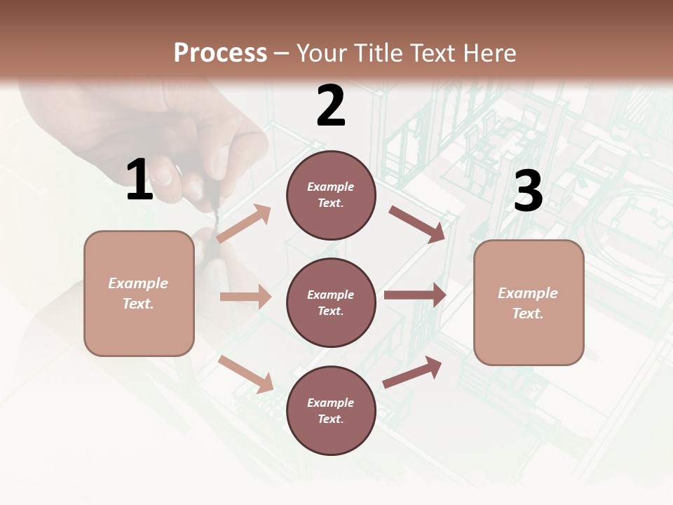 A Person Writing On A Piece Of Paper With A Pen PowerPoint Template