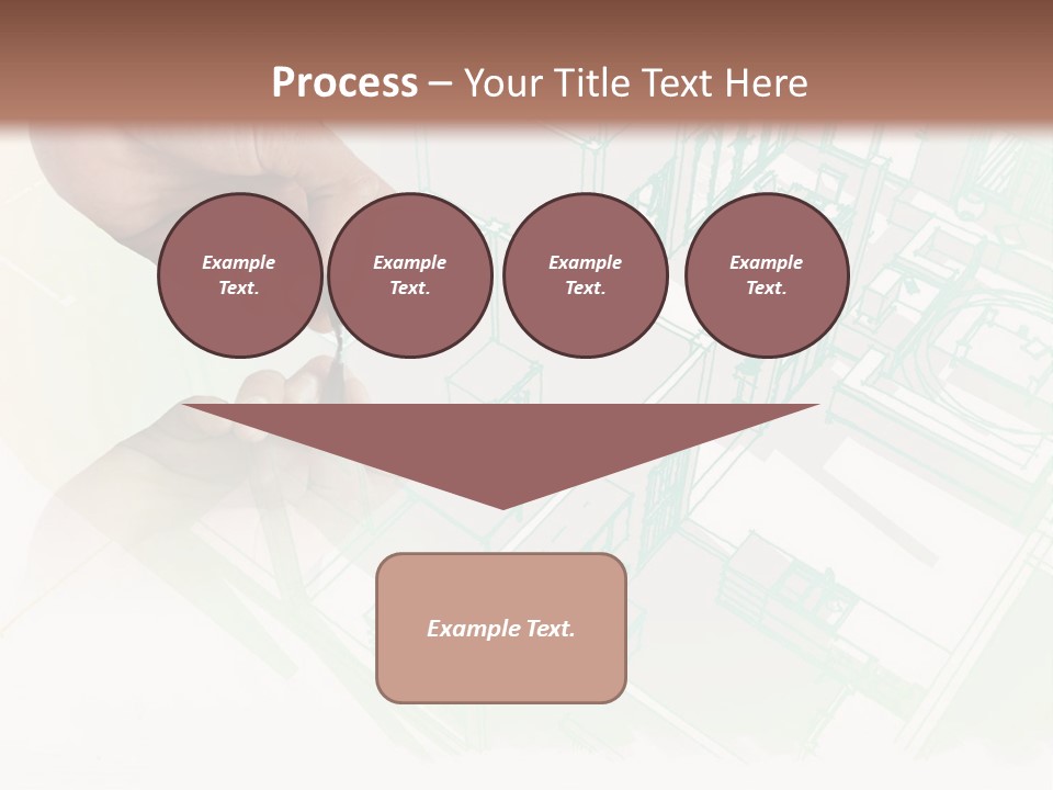 A Person Writing On A Piece Of Paper With A Pen PowerPoint Template