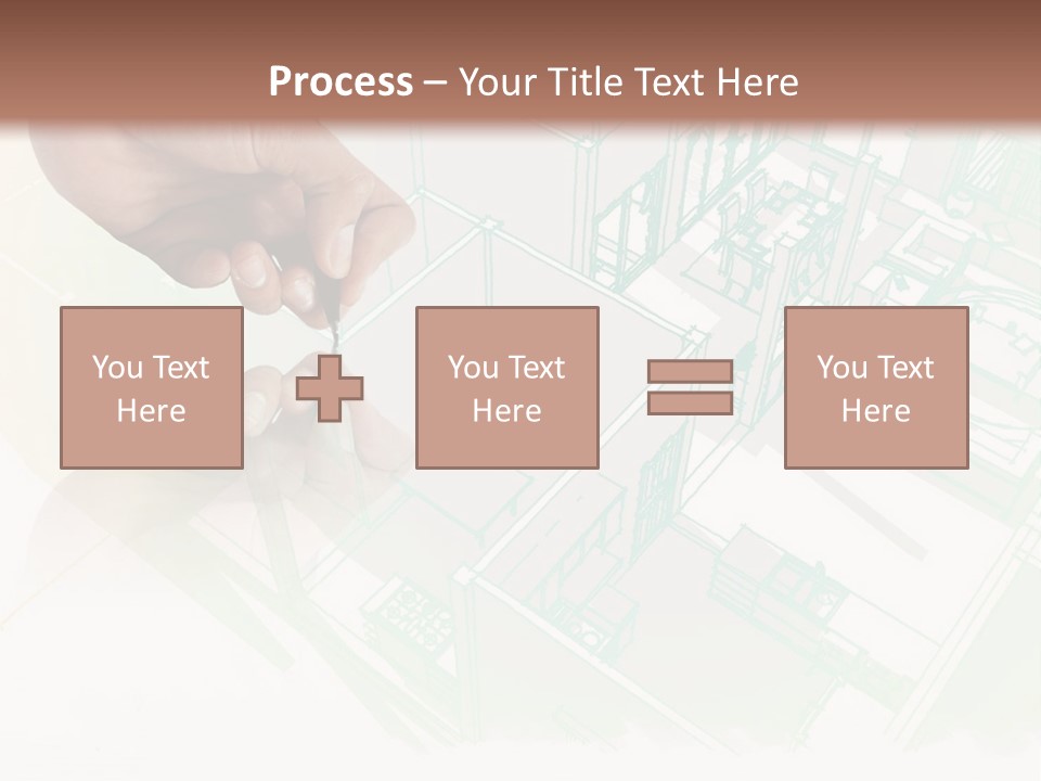 A Person Writing On A Piece Of Paper With A Pen PowerPoint Template