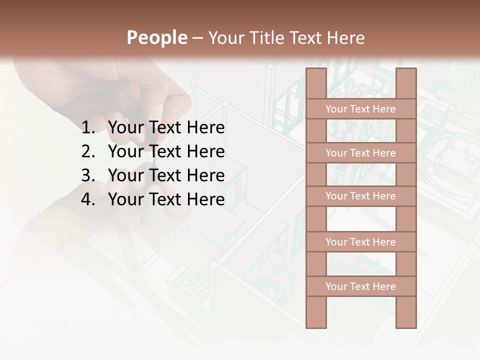 A Person Writing On A Piece Of Paper With A Pen PowerPoint Template