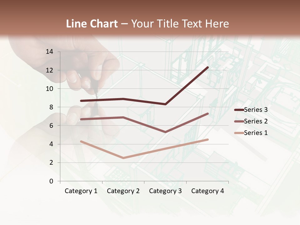 A Person Writing On A Piece Of Paper With A Pen PowerPoint Template