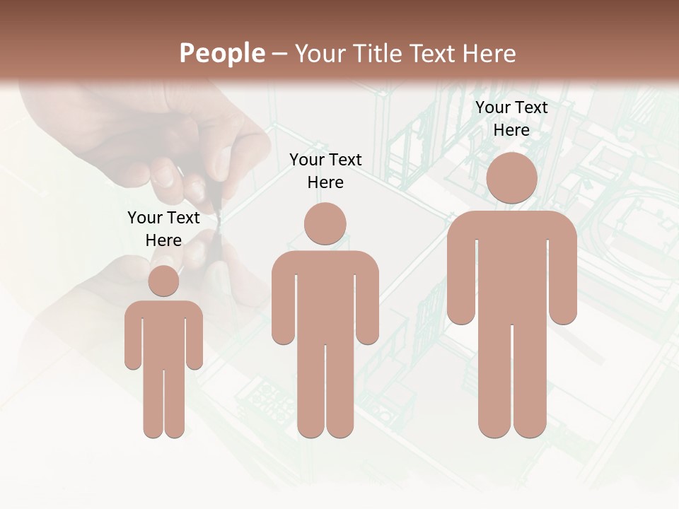 A Person Writing On A Piece Of Paper With A Pen PowerPoint Template