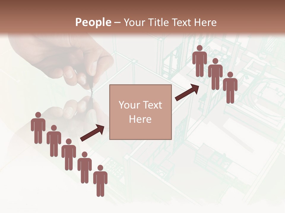 A Person Writing On A Piece Of Paper With A Pen PowerPoint Template