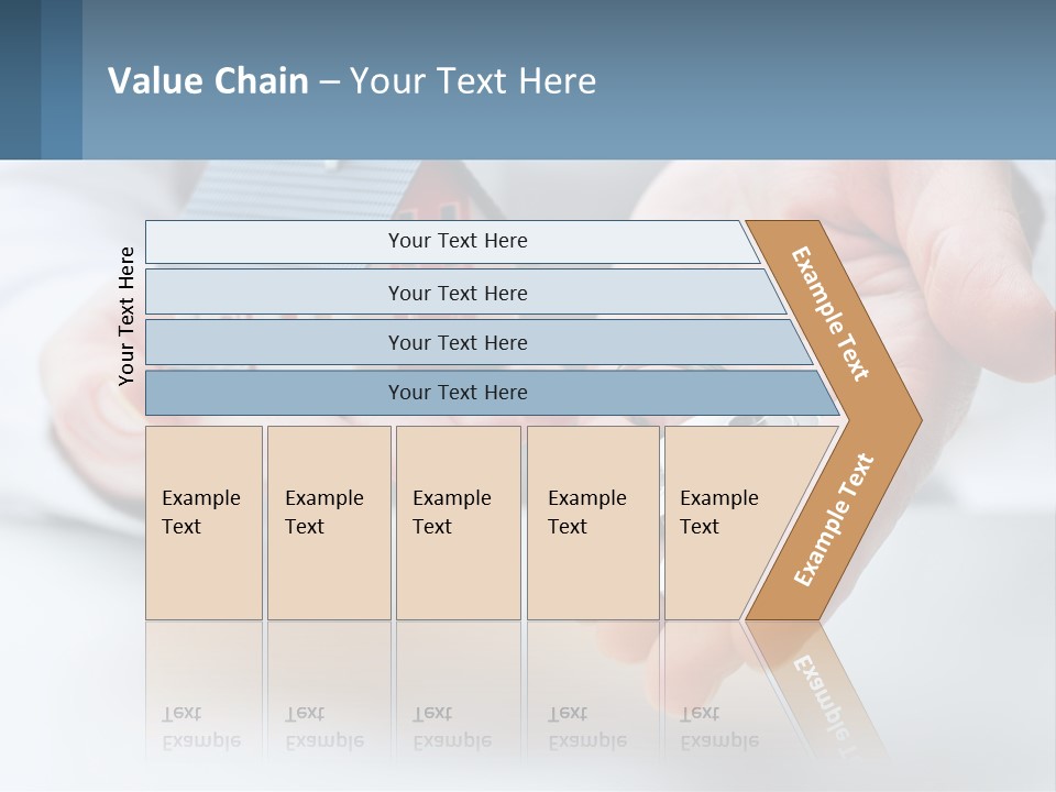 A Person Holding A House Key In Their Hands PowerPoint Template