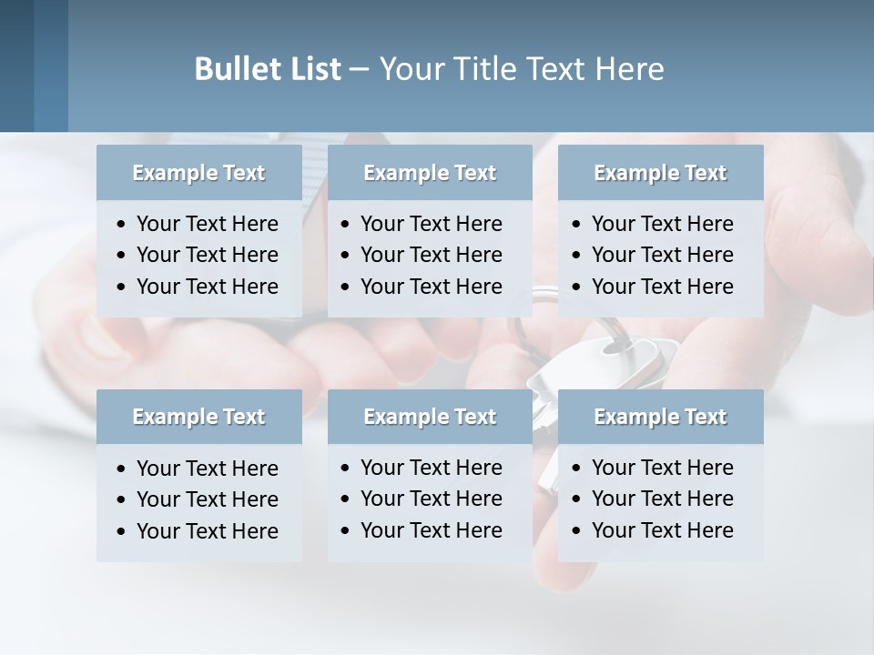 A Person Holding A House Key In Their Hands PowerPoint Template