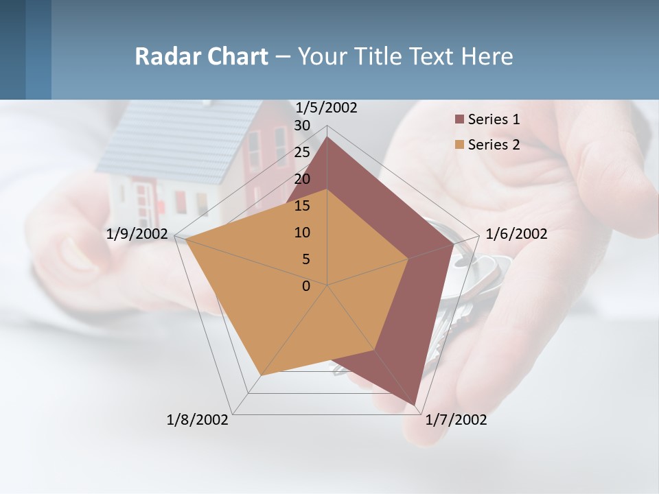 A Person Holding A House Key In Their Hands PowerPoint Template
