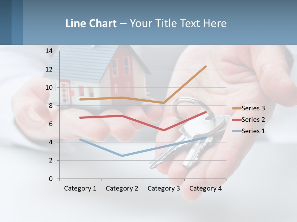A Person Holding A House Key In Their Hands PowerPoint Template