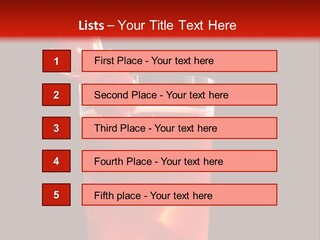 A Red Drink With Cherries In A Glass On A Black Background PowerPoint Template