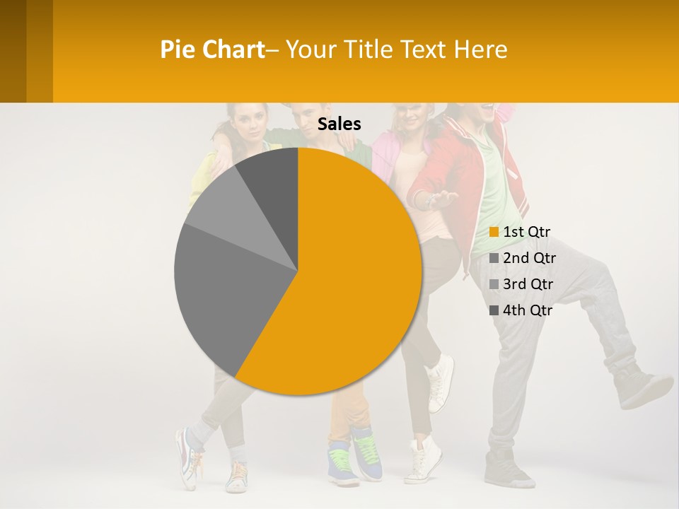 A Group Of Young People Jumping In The Air PowerPoint Template