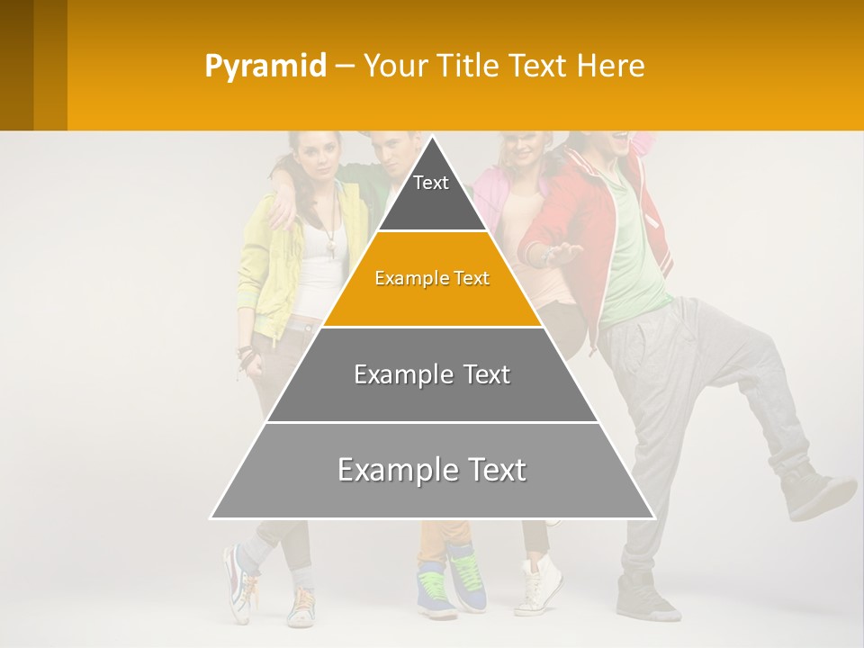 A Group Of Young People Jumping In The Air PowerPoint Template