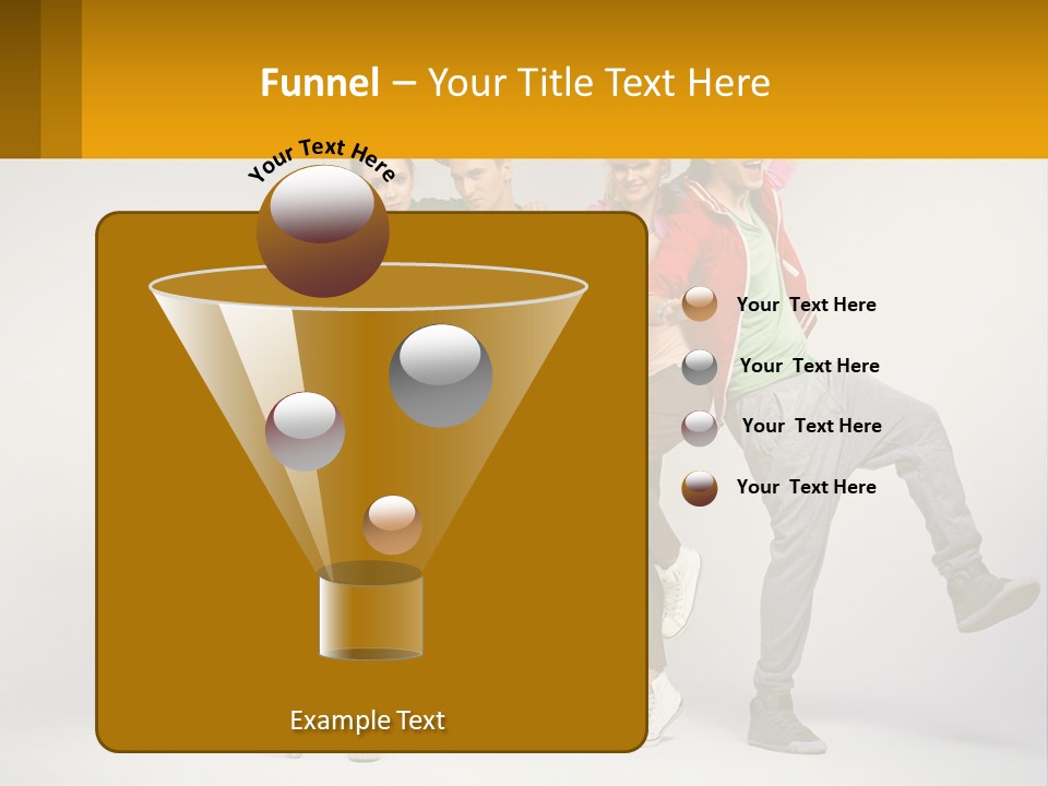 A Group Of Young People Jumping In The Air PowerPoint Template