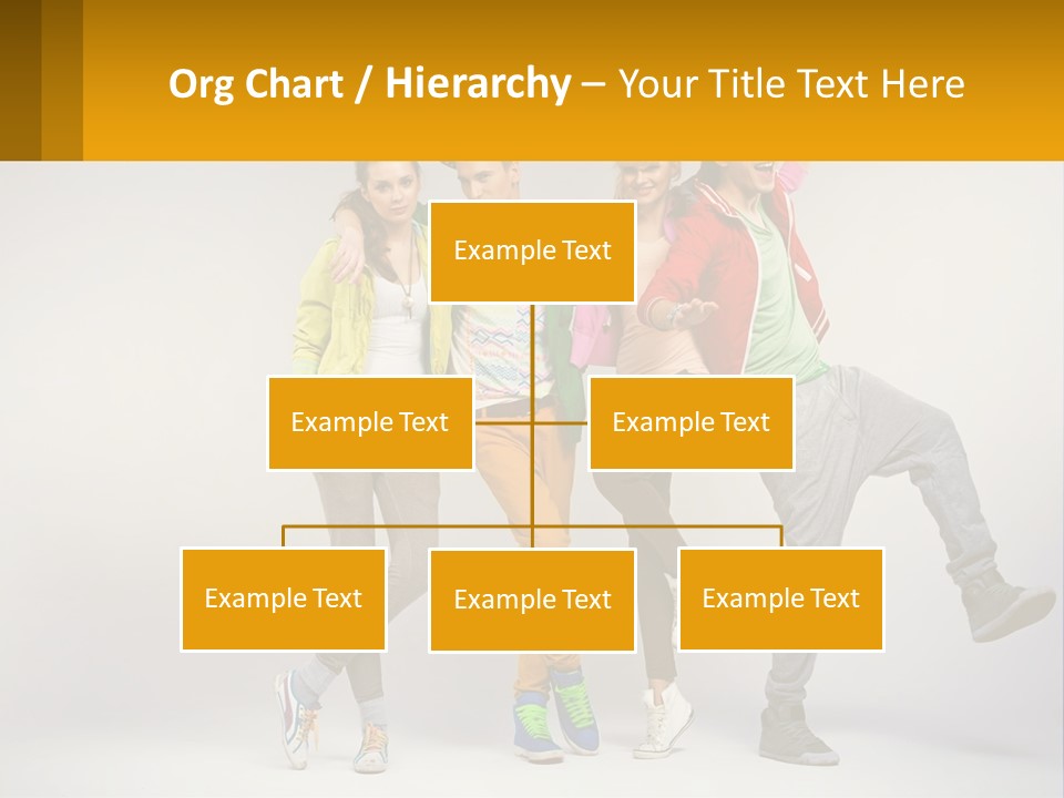 A Group Of Young People Jumping In The Air PowerPoint Template