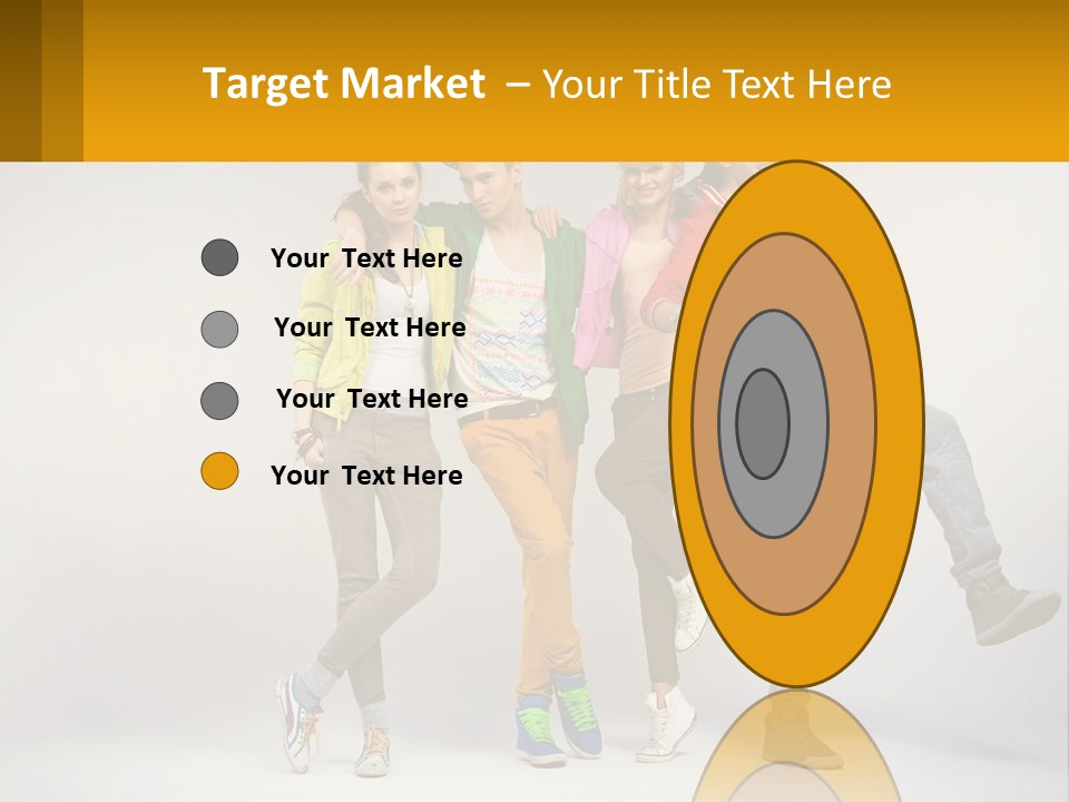 A Group Of Young People Jumping In The Air PowerPoint Template