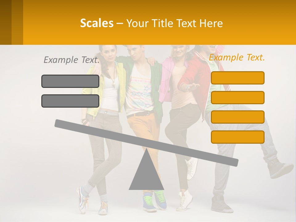 A Group Of Young People Jumping In The Air PowerPoint Template