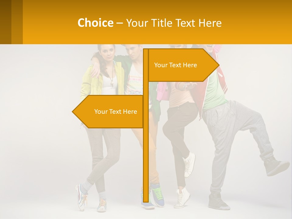 A Group Of Young People Jumping In The Air PowerPoint Template