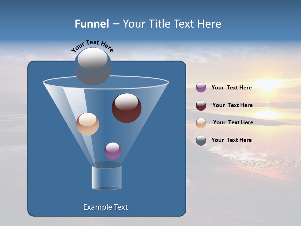 A Beautiful Sunset Over The Ocean With Rocks In The Background PowerPoint Template