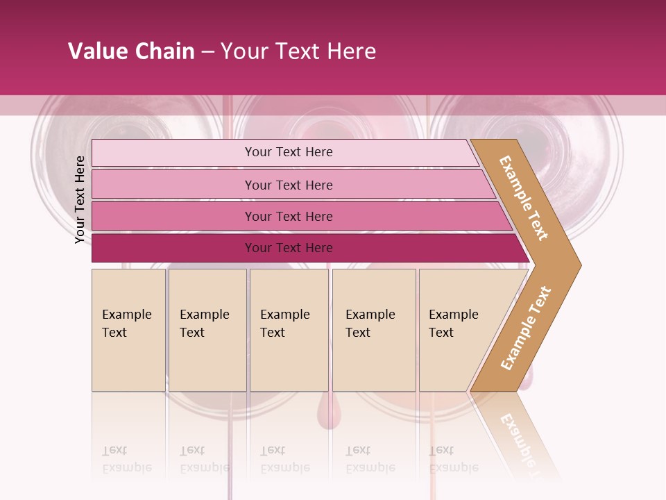 A Group Of Paint Bottles With Dripping Paint On Them PowerPoint Template
