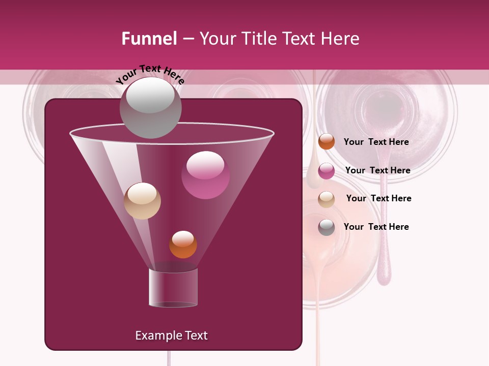 A Group Of Paint Bottles With Dripping Paint On Them PowerPoint Template