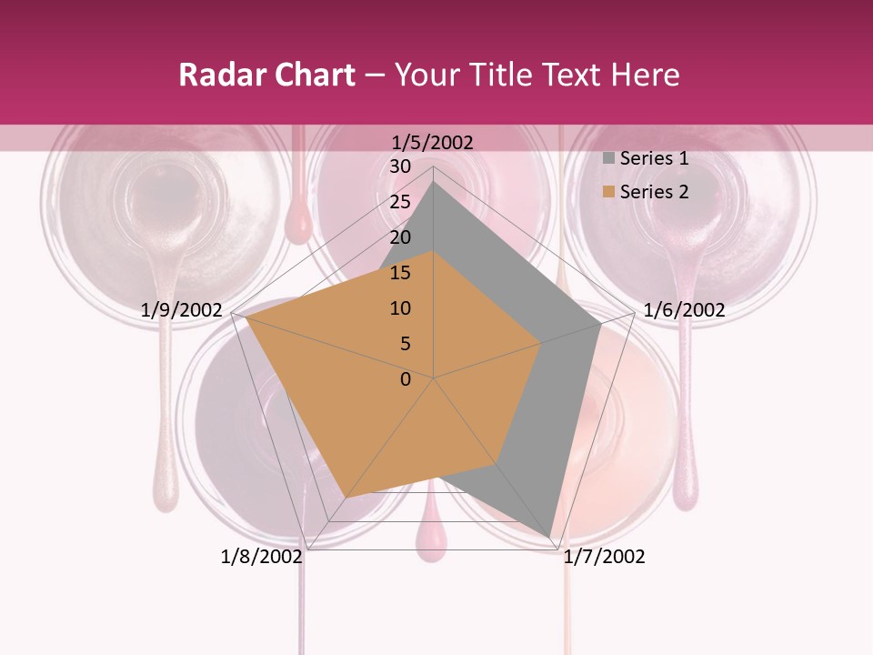 A Group Of Paint Bottles With Dripping Paint On Them PowerPoint Template