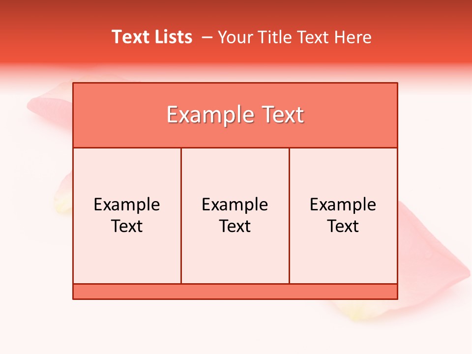 A Group Of Pink Flowers On A White Background PowerPoint Template