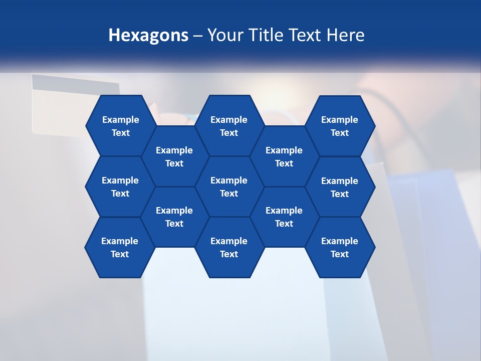 A Woman Holding Shopping Bags With A Credit Card In Her Hand PowerPoint Template