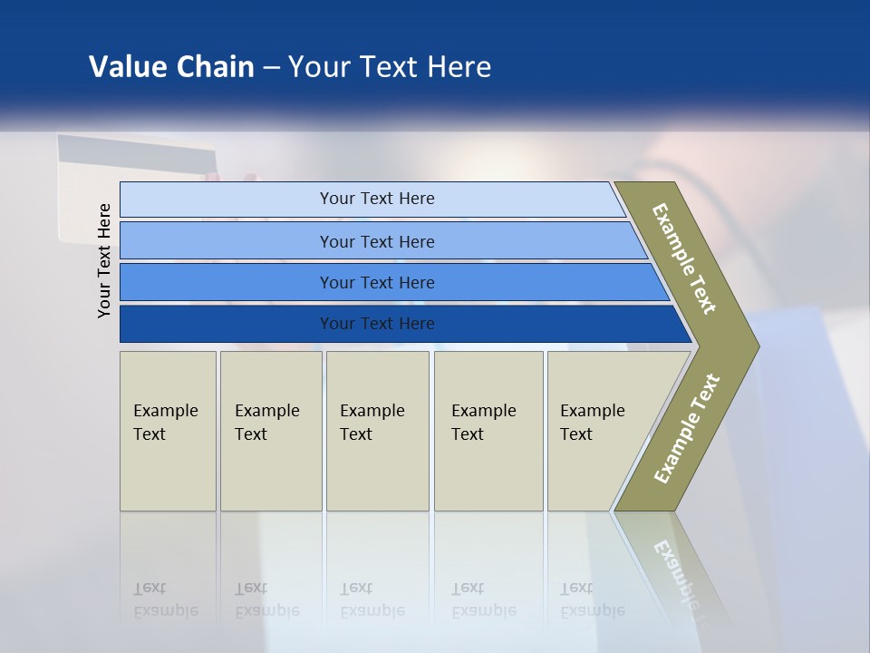 A Woman Holding Shopping Bags With A Credit Card In Her Hand PowerPoint Template