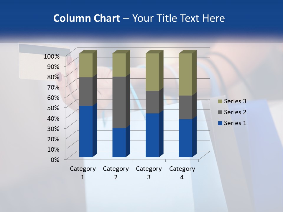 A Woman Holding Shopping Bags With A Credit Card In Her Hand PowerPoint Template