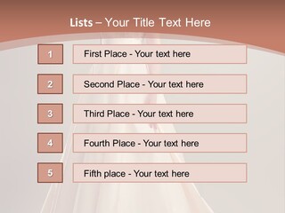 A Beautiful Woman In A Long Dress Powerpoint Template PowerPoint Template