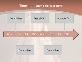 A Beautiful Woman In A Long Dress Powerpoint Template PowerPoint Template