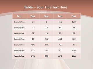 A Beautiful Woman In A Long Dress Powerpoint Template PowerPoint Template