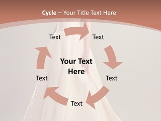 A Beautiful Woman In A Long Dress Powerpoint Template PowerPoint Template