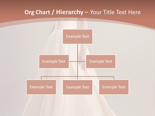 A Beautiful Woman In A Long Dress Powerpoint Template PowerPoint Template