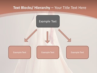 A Beautiful Woman In A Long Dress Powerpoint Template PowerPoint Template