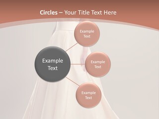 A Beautiful Woman In A Long Dress Powerpoint Template PowerPoint Template